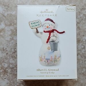 Hallmark Keepsake Snowman Ornament